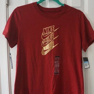 Nike Women's Sportswear Cotton Logo T-Shirt